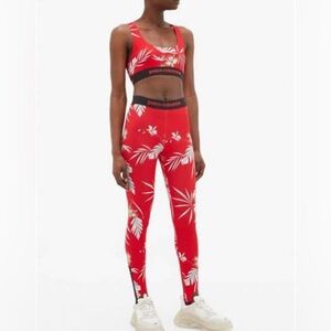 Paco Rabanne Hawaiian print leggings